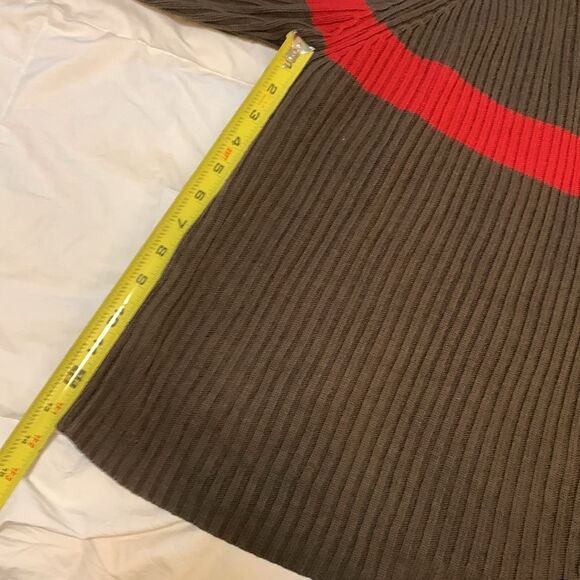 ARIZONA JEAN COMPANY, sweater, full zippered length, large, good cond - Picture 8 of 10